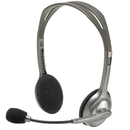 罗技(Logitech)H110 多功能立体声耳麦